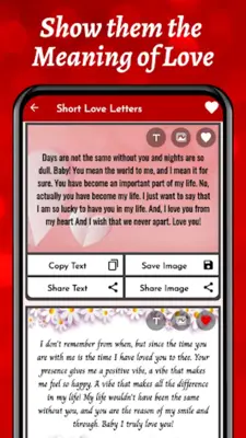 Love Letters android App screenshot 1