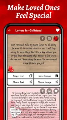 Love Letters android App screenshot 2